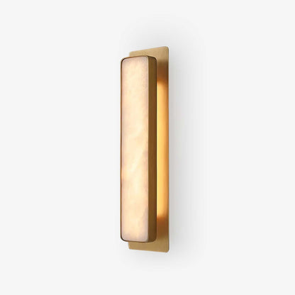 Alabaster Wall Light with Soft Ambient Glow — detail view