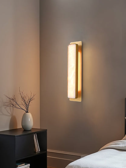 Alabaster Wall Light with Soft Ambient Glow