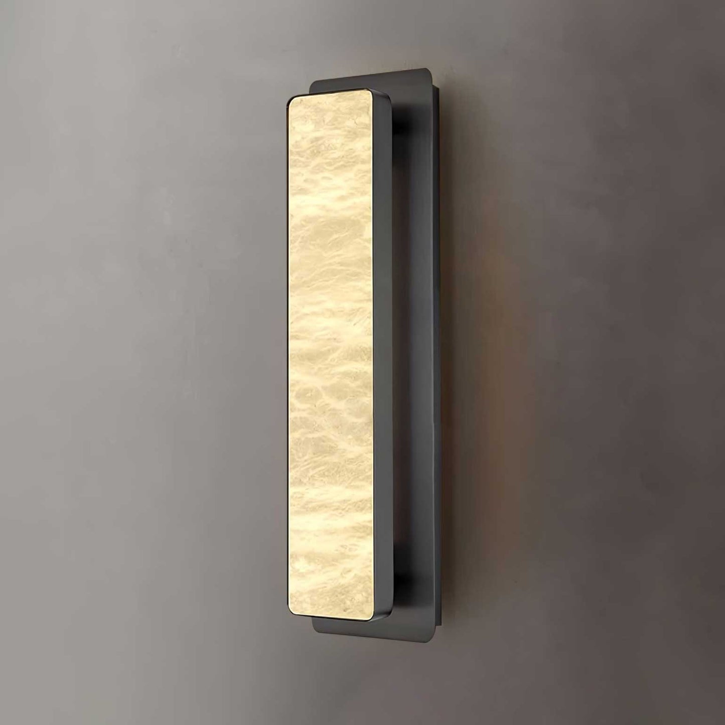 Alabaster Wall Light with Soft Ambient Glow