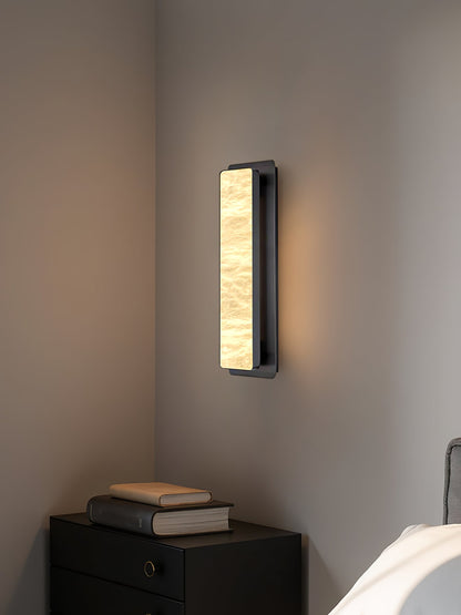 Alabaster Wall Light with Soft Ambient Glow