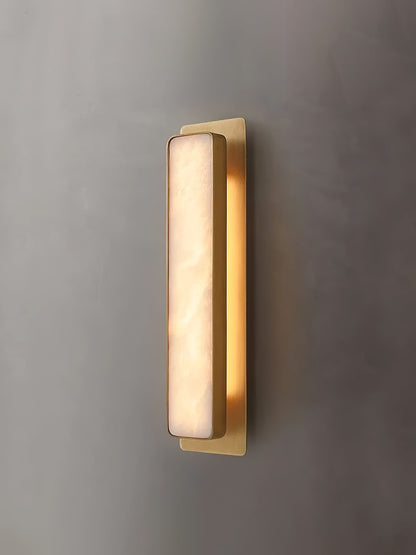 Alabaster Wall Light with Soft Ambient Glow