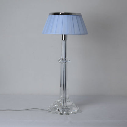 Chrome & Glass Table Lamp with Adjustable Brightness — alternate angle