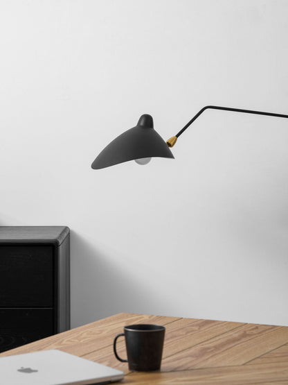 Adjustable Arm Wall Sconce, Energy-Efficient LED