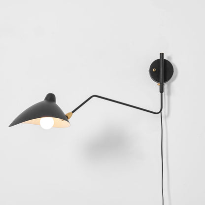 Adjustable Arm Wall Sconce, Energy-Efficient LED
