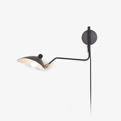 Adjustable Arm Wall Sconce, Energy-Efficient LED
