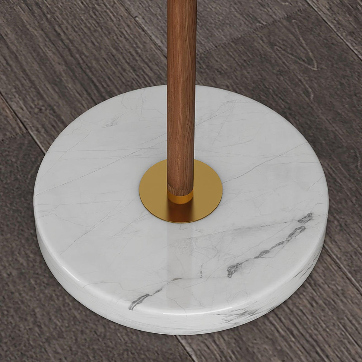 Vintage Pleated Floor Lamp, Soft Ambient Light