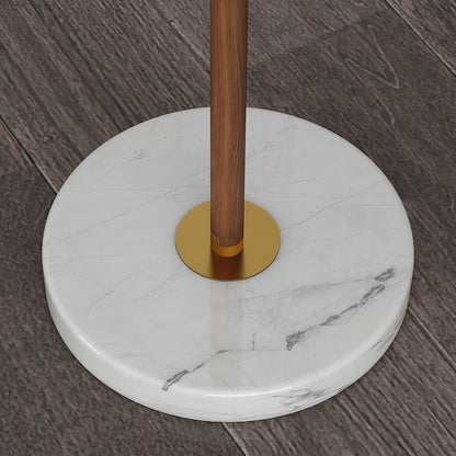 Vintage Pleated Floor Lamp, Soft Ambient Light