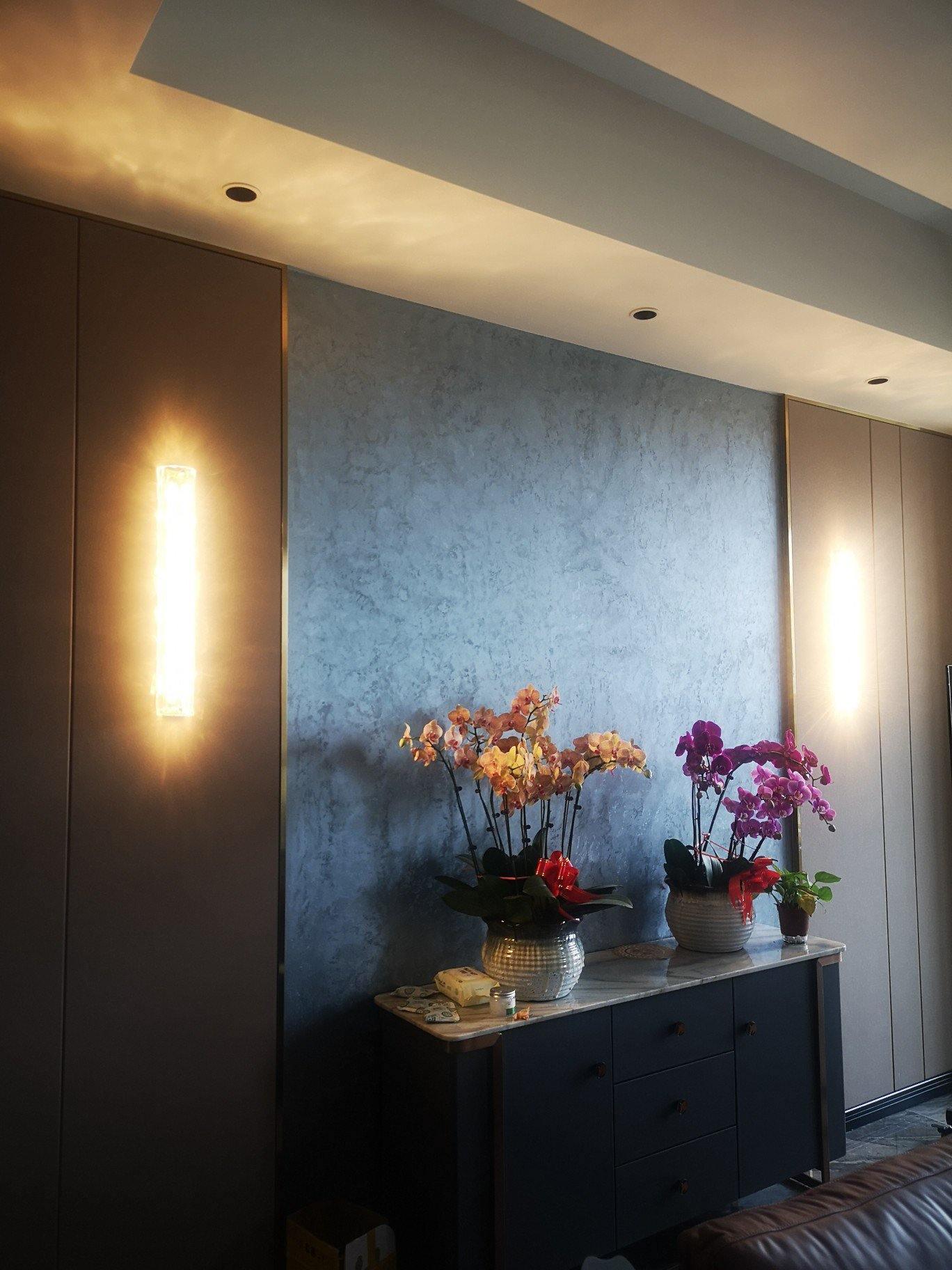 Fine Art Wall Sconce with Adjustable Brightness