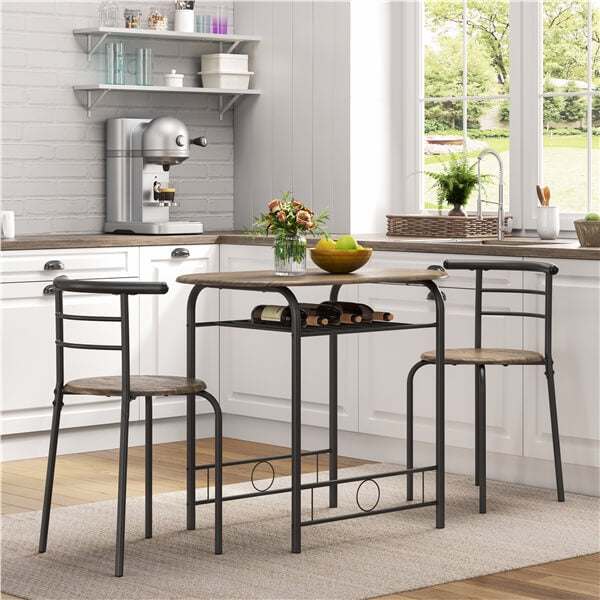 3 Piece Dining Table Set Position 12